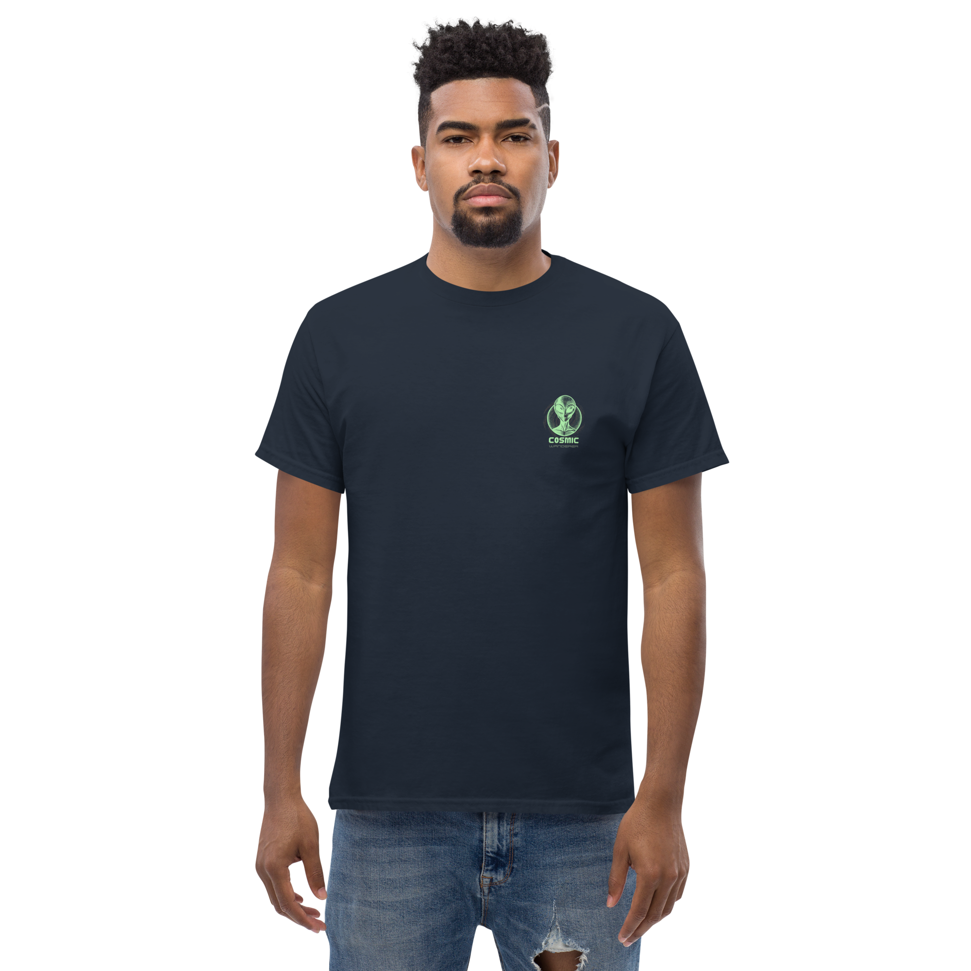 Explore Beyond the Stars Astronaut Graphic Tee for Space Lovers