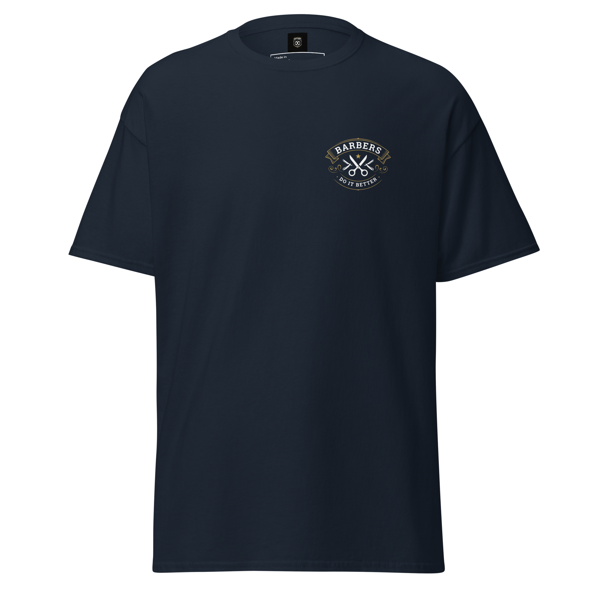 Classic Barber Graphic Tee - Timeless Style for Every Grooming Enthusiast