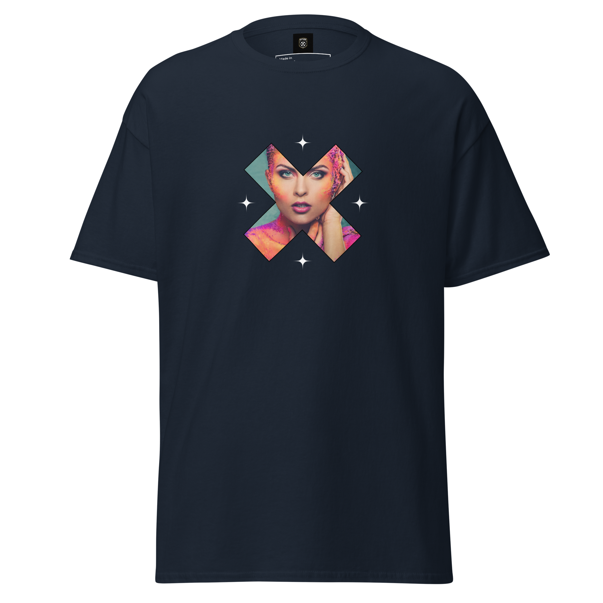 Cyber Muse Tee - Stylish Comfort for the Modern Trendsetter
