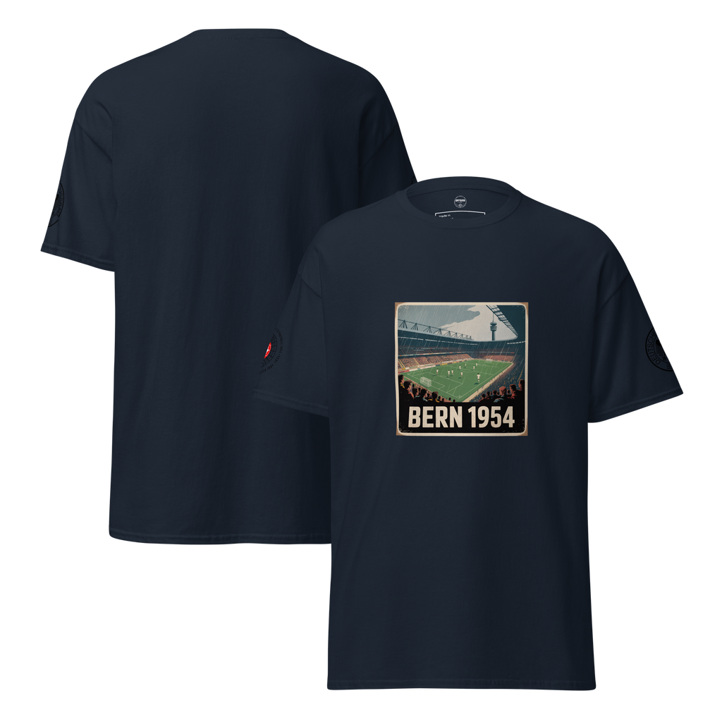 Football Immortality T-Shirt - The Miracle of Berne Design