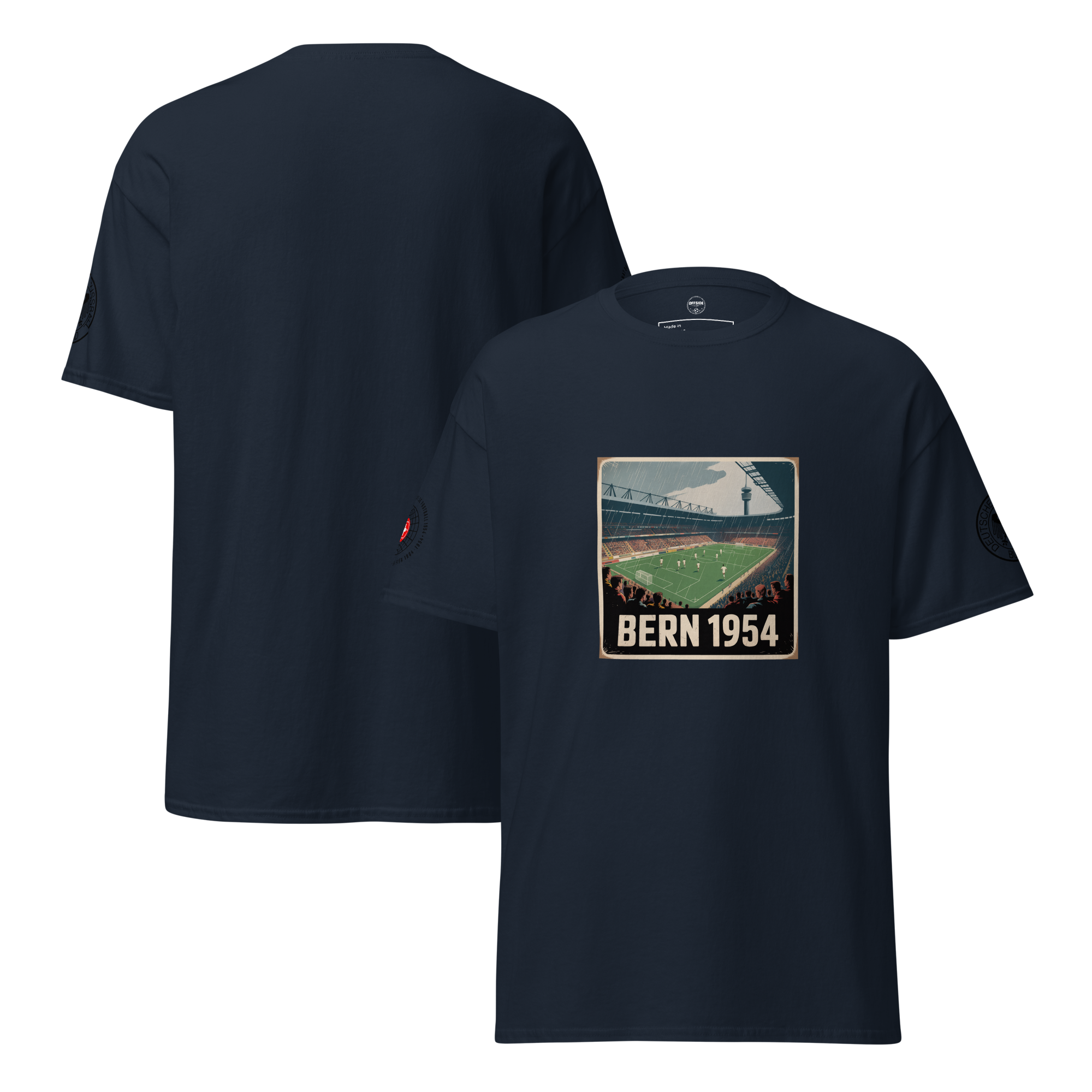 Football Immortality T-Shirt - The Miracle of Berne Design
