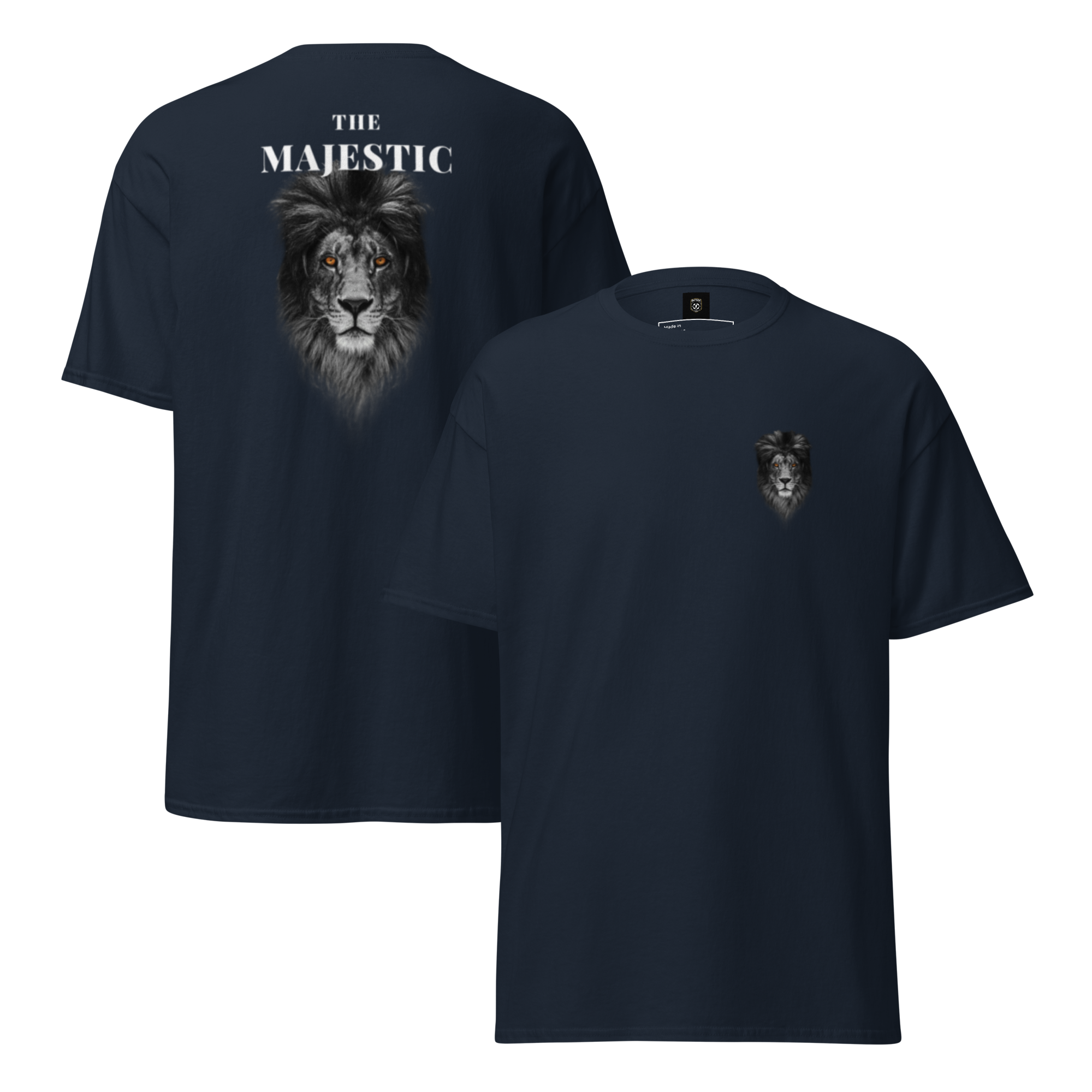 Majestic Lion Graphic Tee - Unleash Your Inner Strength