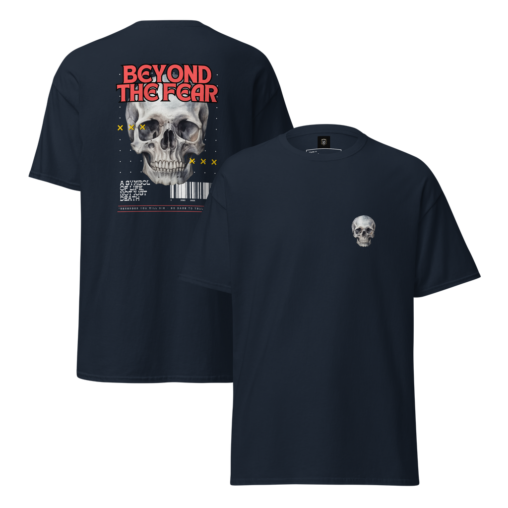 Beyond the Fear Graphic Tee - Inspiring Beyond the Fear T-Shirt for Everyday Courage