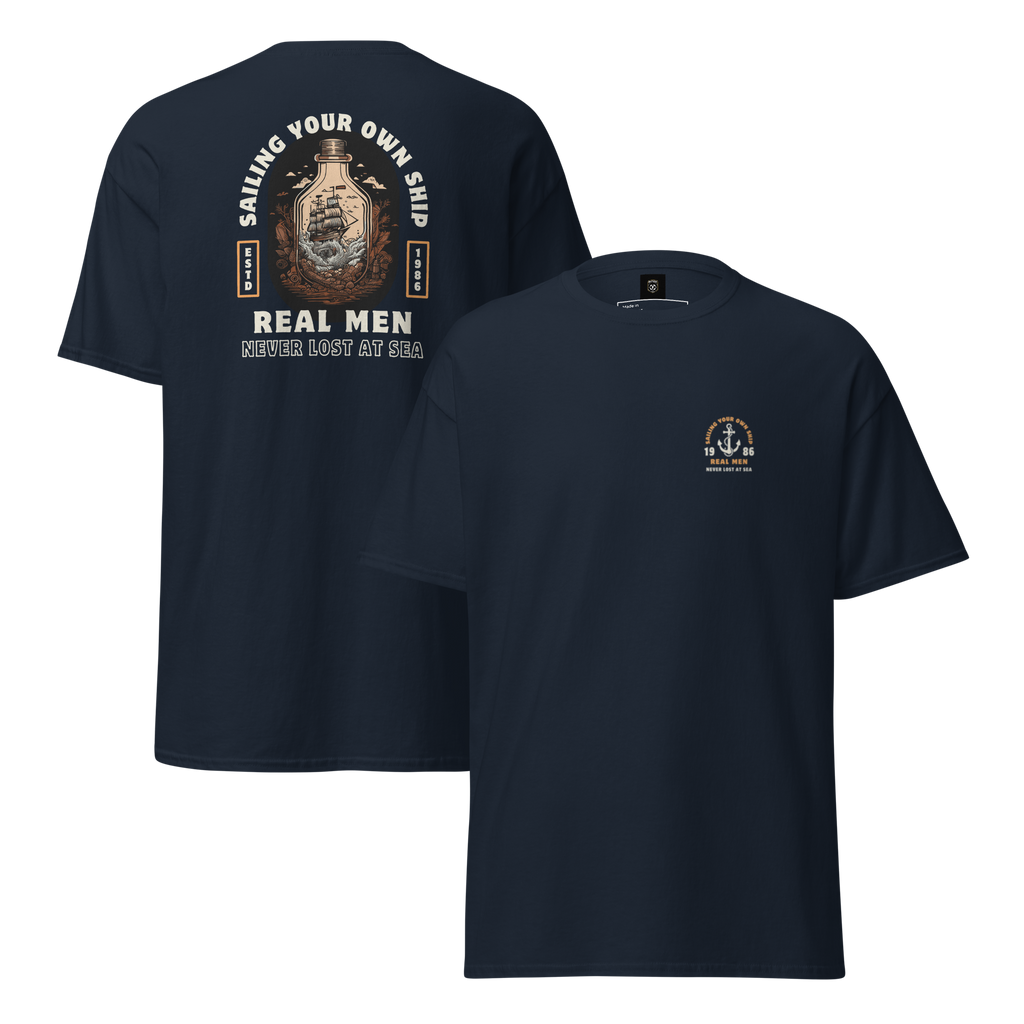 Lost At Sea Graphic Tee for Adventure Lovers