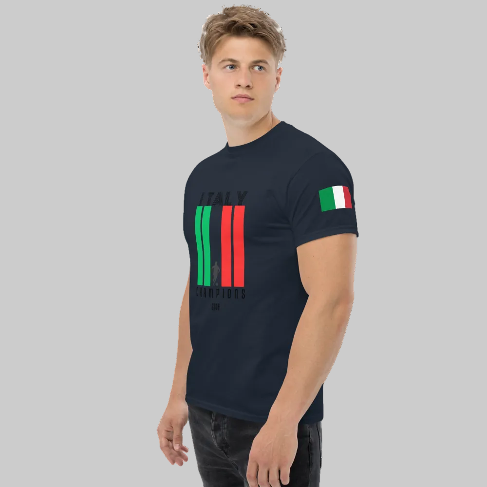 Italy Champions 2006 T-Shirt - Vintage Football Tee