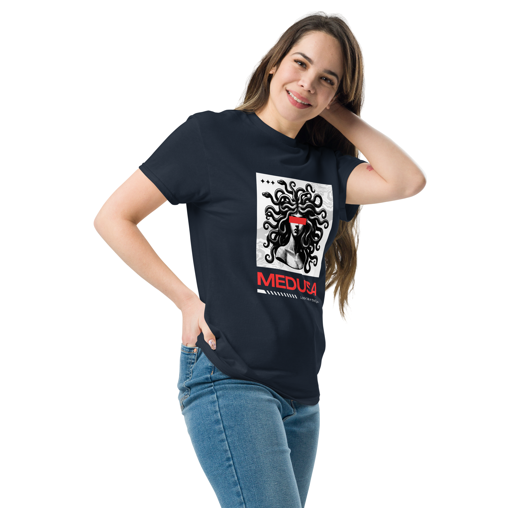 Medusa Graphic Tee - Look Me In The Eyes