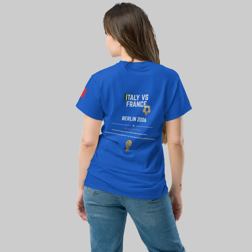 Italy Champions 2006 T-Shirt - Vintage Football Tee