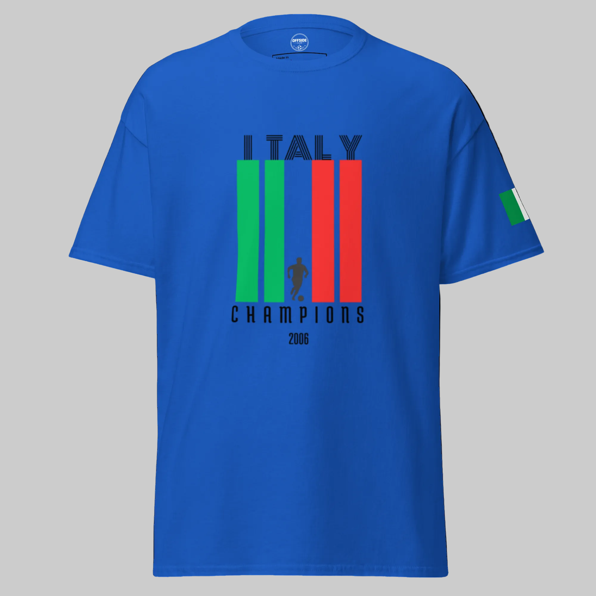 Italy Champions 2006 T-Shirt - Vintage Football Tee
