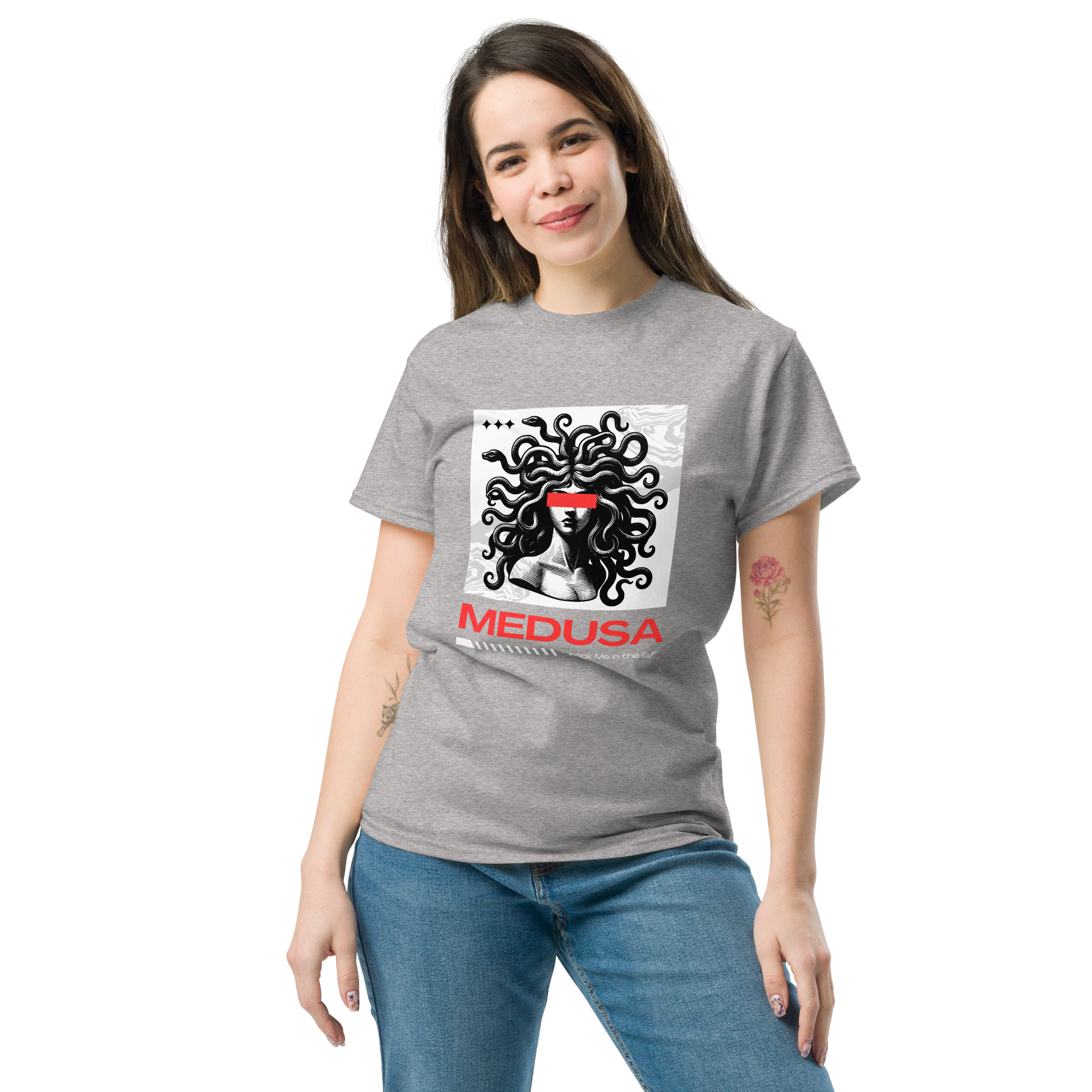 Medusa Graphic Tee - Look Me In The Eyes