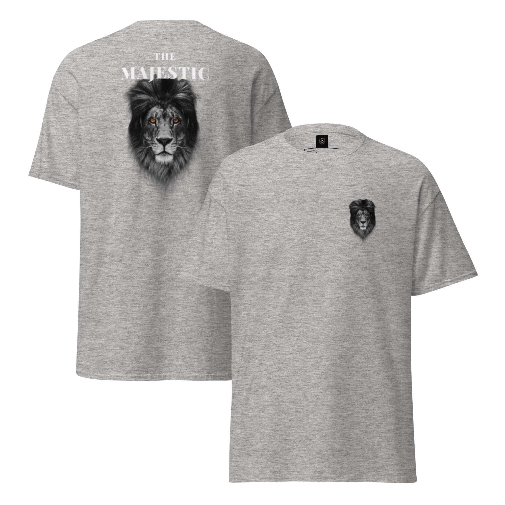 Majestic Lion Graphic Tee - Unleash Your Inner Strength