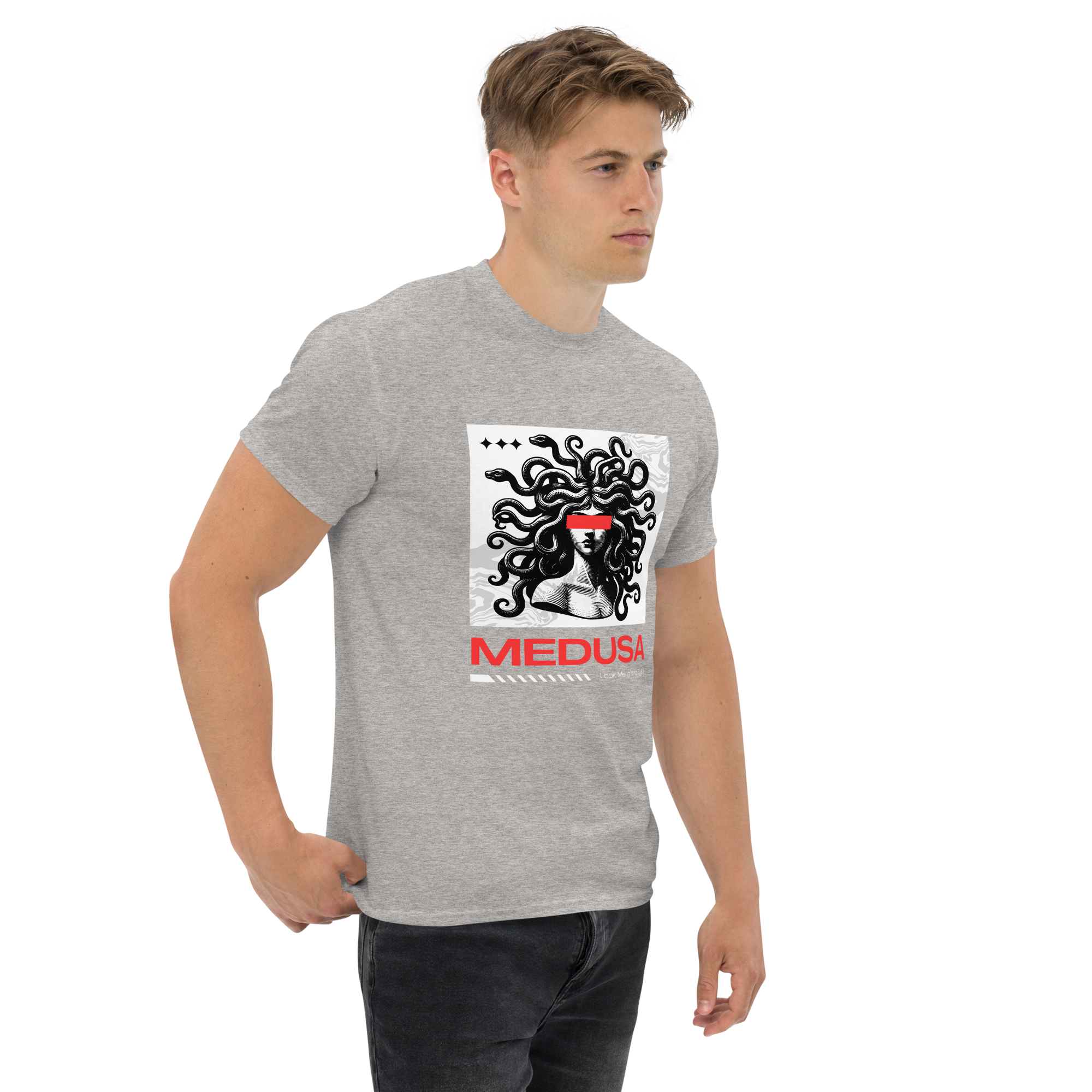 Medusa Graphic Tee - Look Me In The Eyes