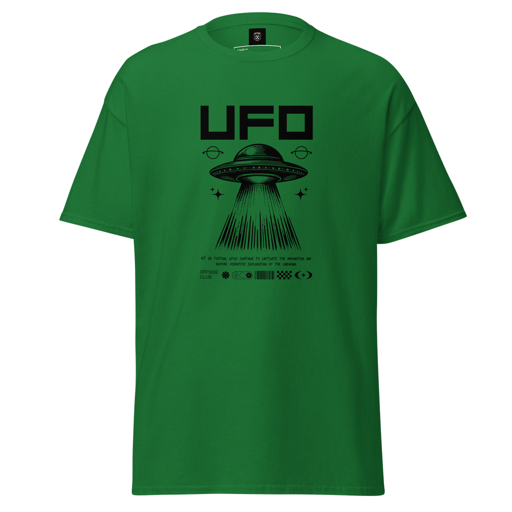 UFO Discovery Graphic Tee - Unleash Your Cosmic Style with Retro Sci-Fi Vibes