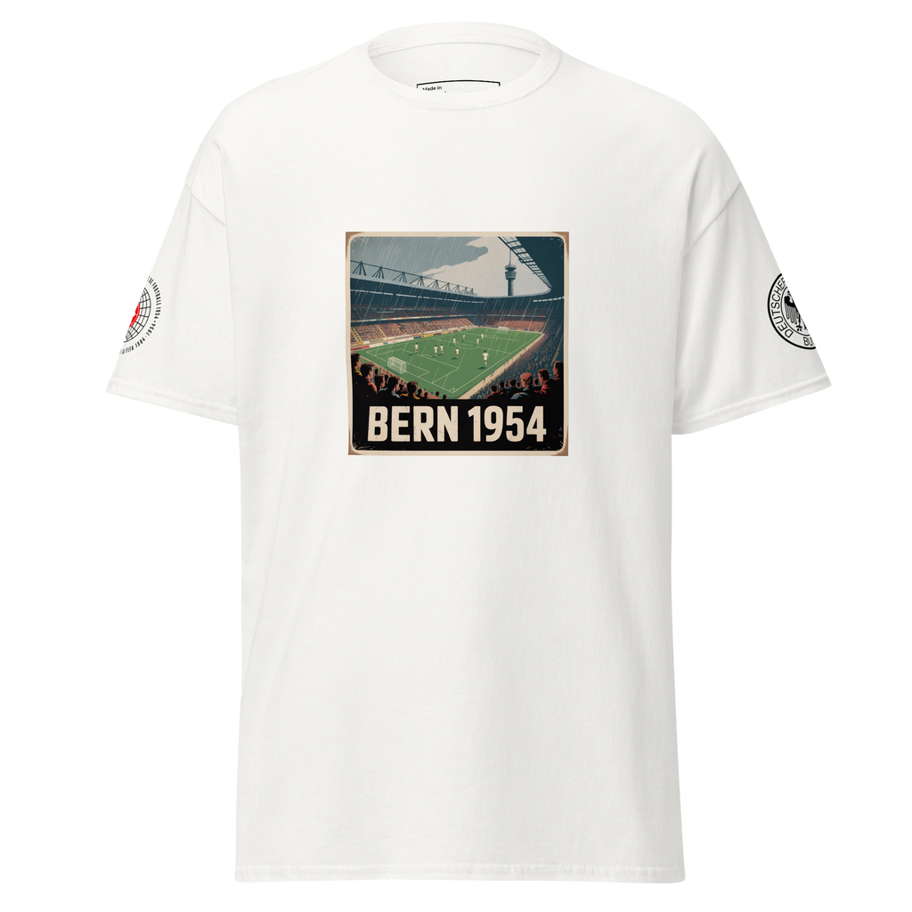 Football Immortality T-Shirt - The Miracle of Berne Design