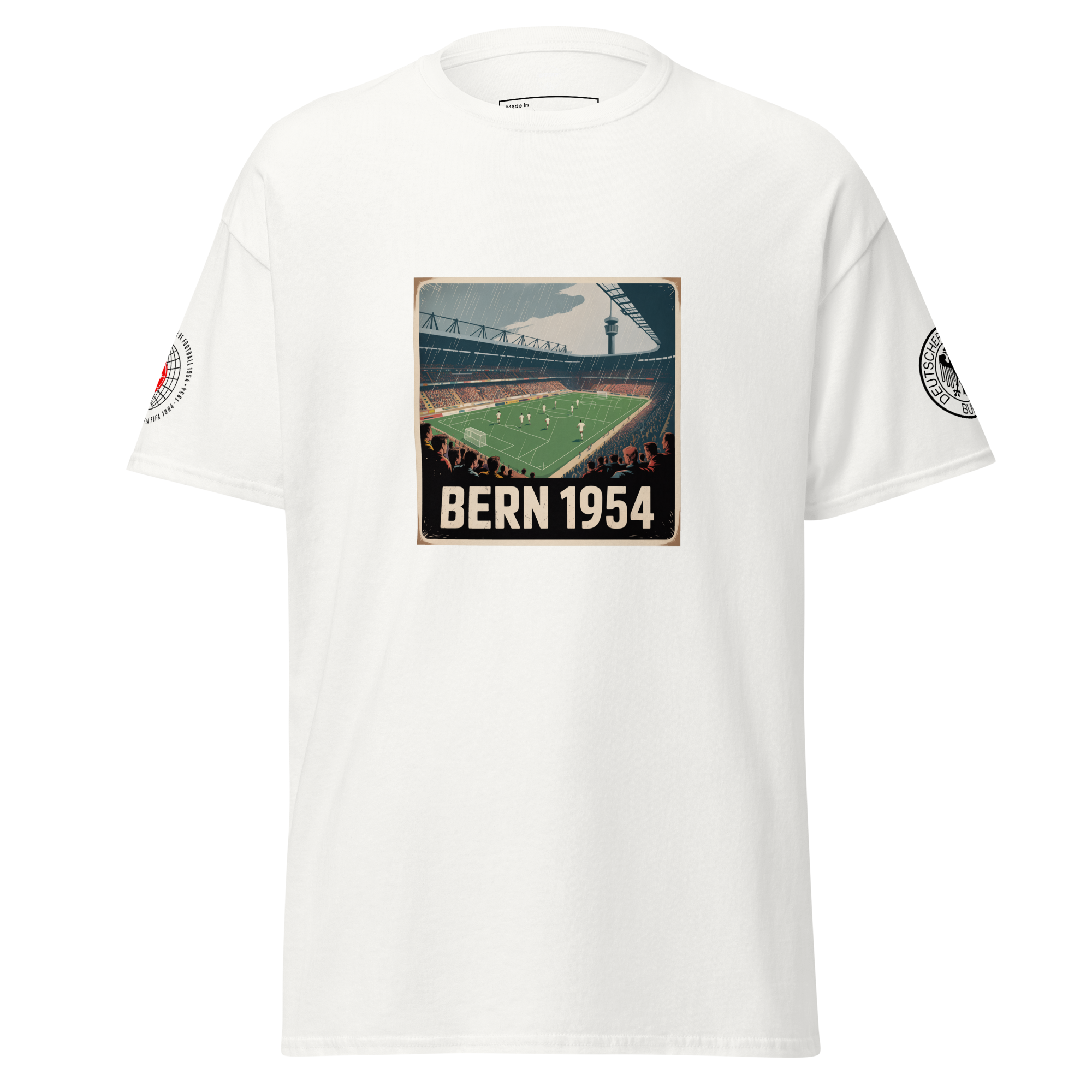 Football Immortality T-Shirt - The Miracle of Berne Design