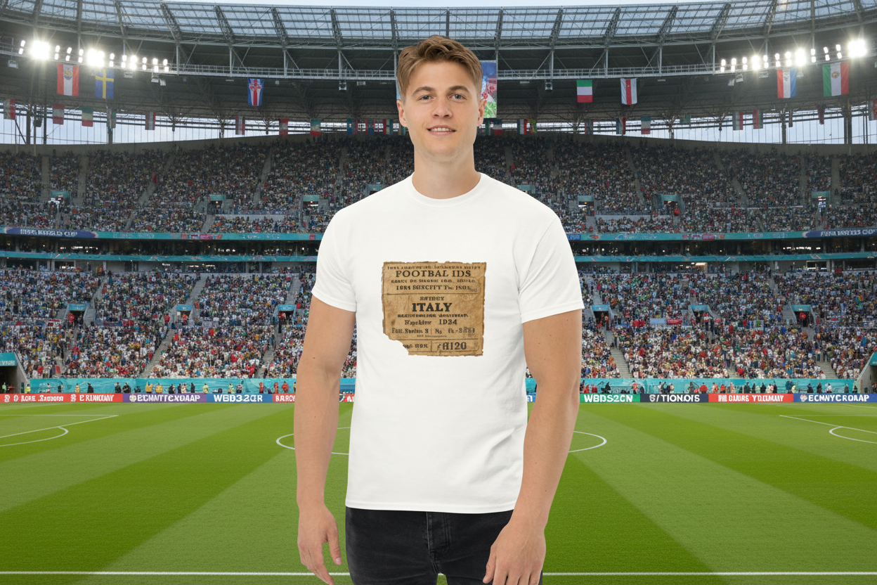 Italy 1934 Vintage Football Shirt - Classic Retro Tee