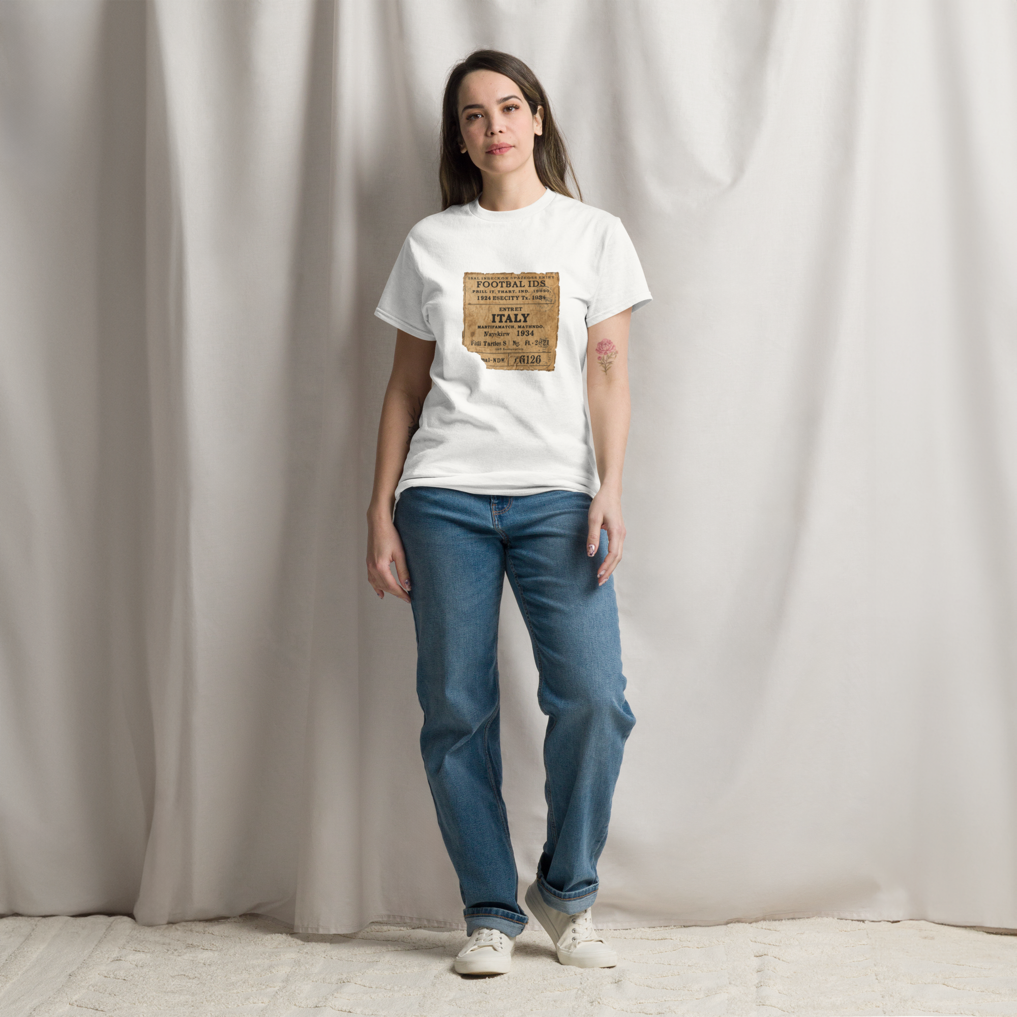 Italy 1934 Vintage Football Shirt - Classic Retro Tee