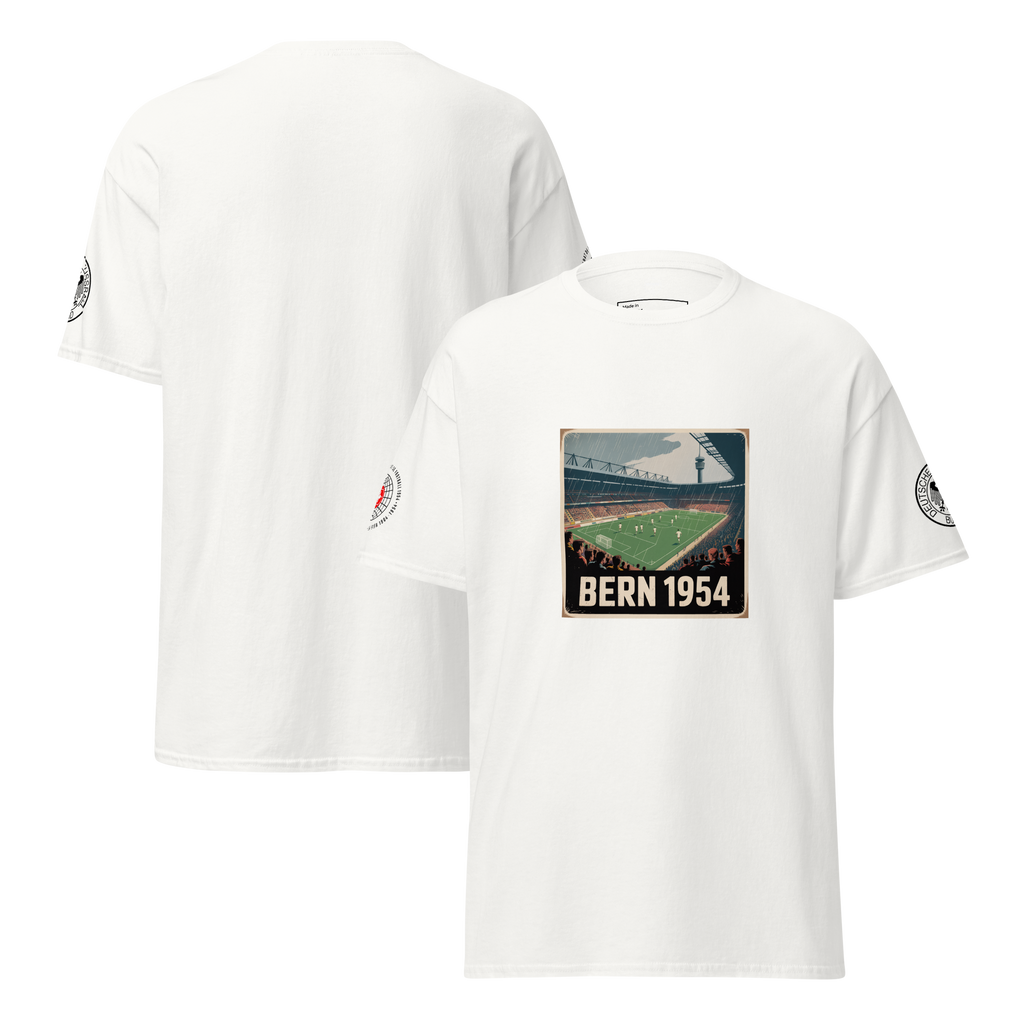 Football Immortality T-Shirt - The Miracle of Berne Design