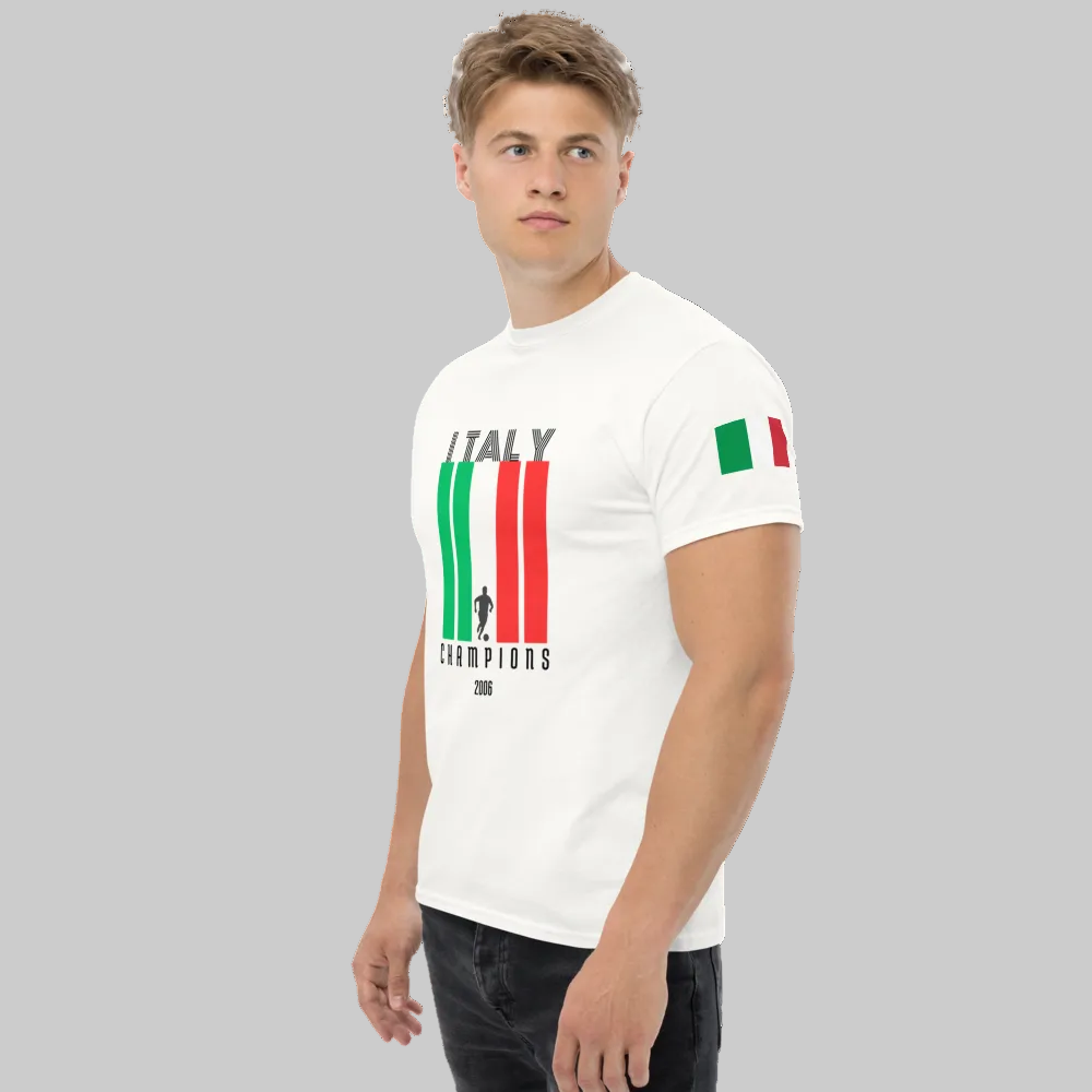 Italy Champions 2006 T-Shirt - Vintage Football Tee