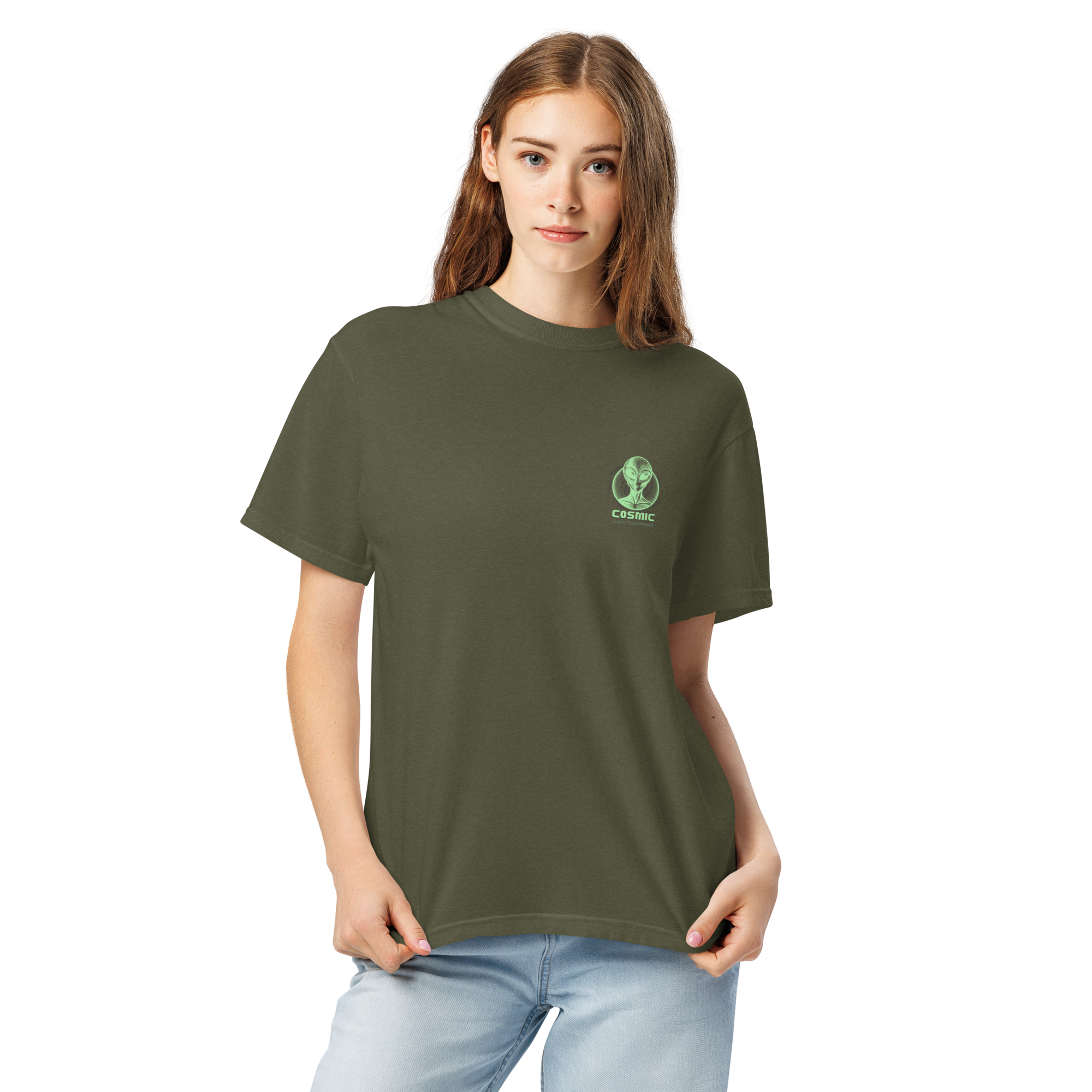 Retro UFO Surf T-Shirt - Unleash Your Style with a Cosmic Twist