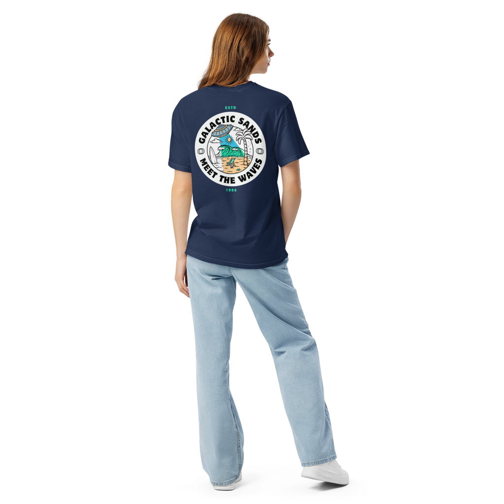 Retro UFO Surf T-Shirt - Unleash Your Style with a Cosmic Twist