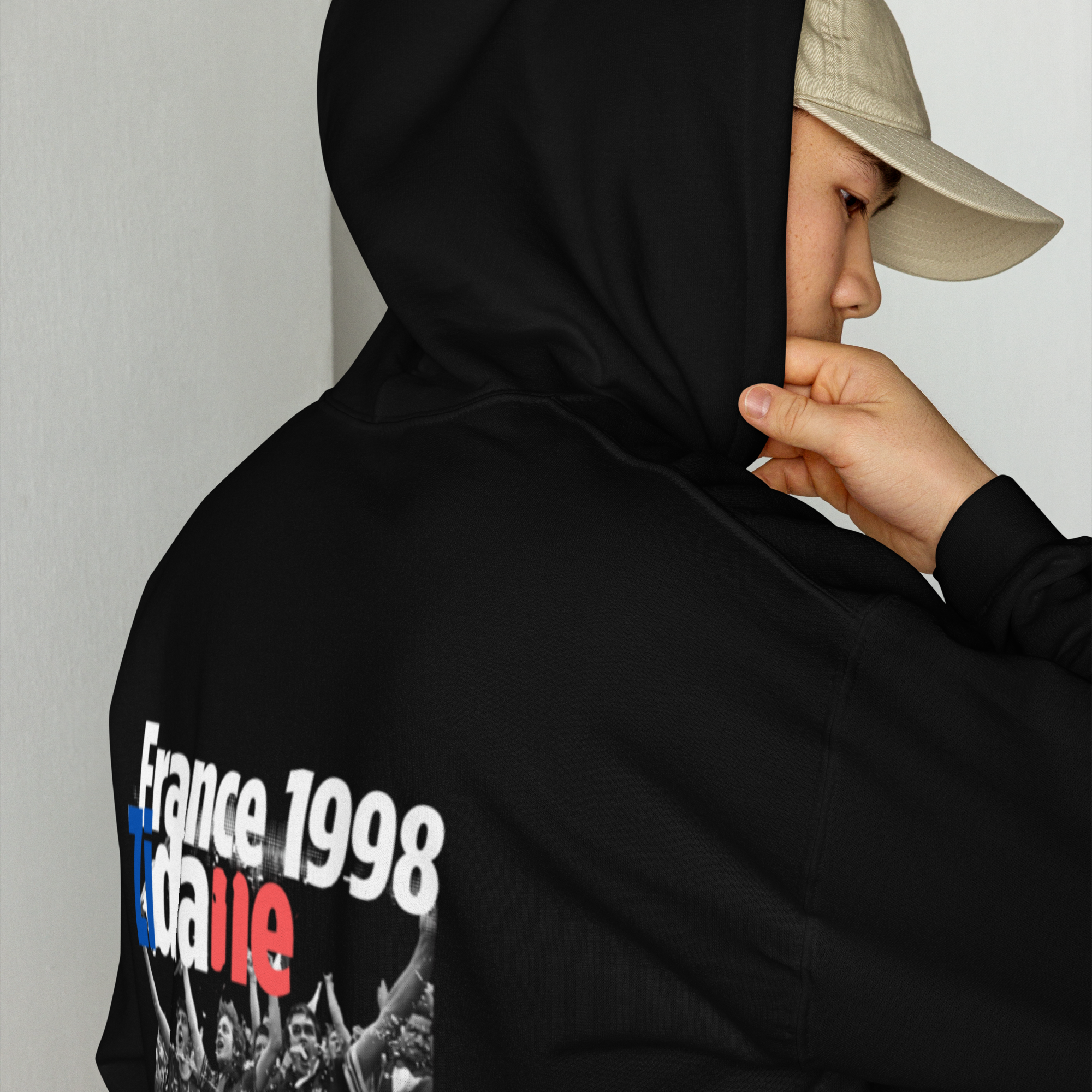 FRANCE 1998 Zidane Tribute Hoodie - Celebrate Football History