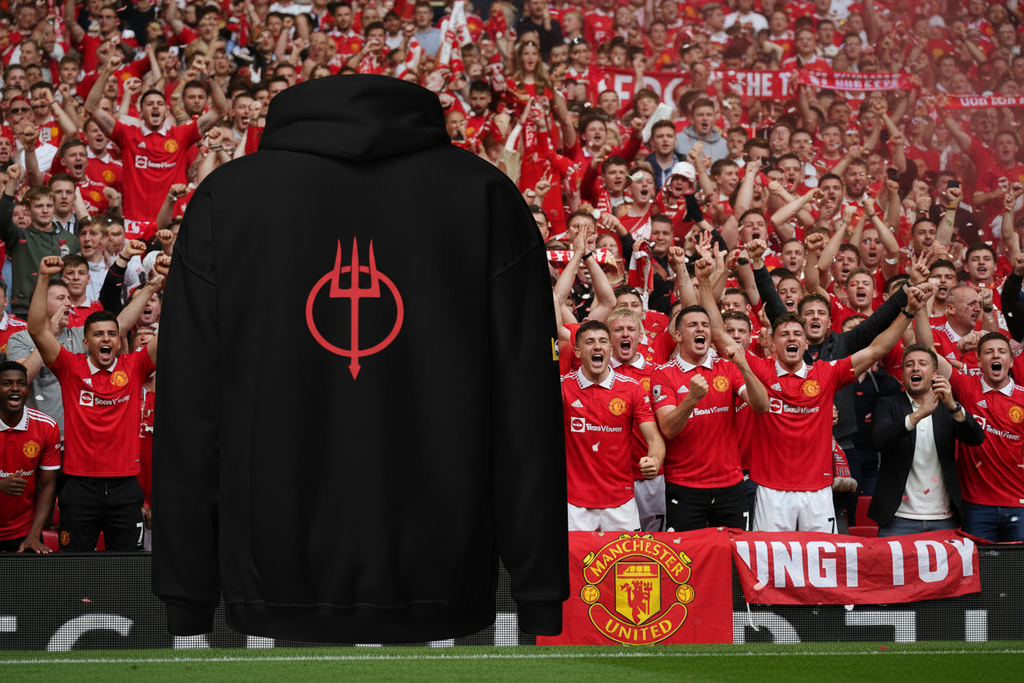 Eric Cantona Tribute Hoodie - Celebrate the Legend with the BANNED. THEN UNTOUCHABLE Eric Cantona Tribute Shirt