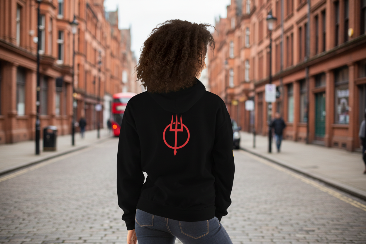 Eric Cantona Tribute Hoodie - Celebrate the Legend with the BANNED. THEN UNTOUCHABLE Eric Cantona Tribute Shirt