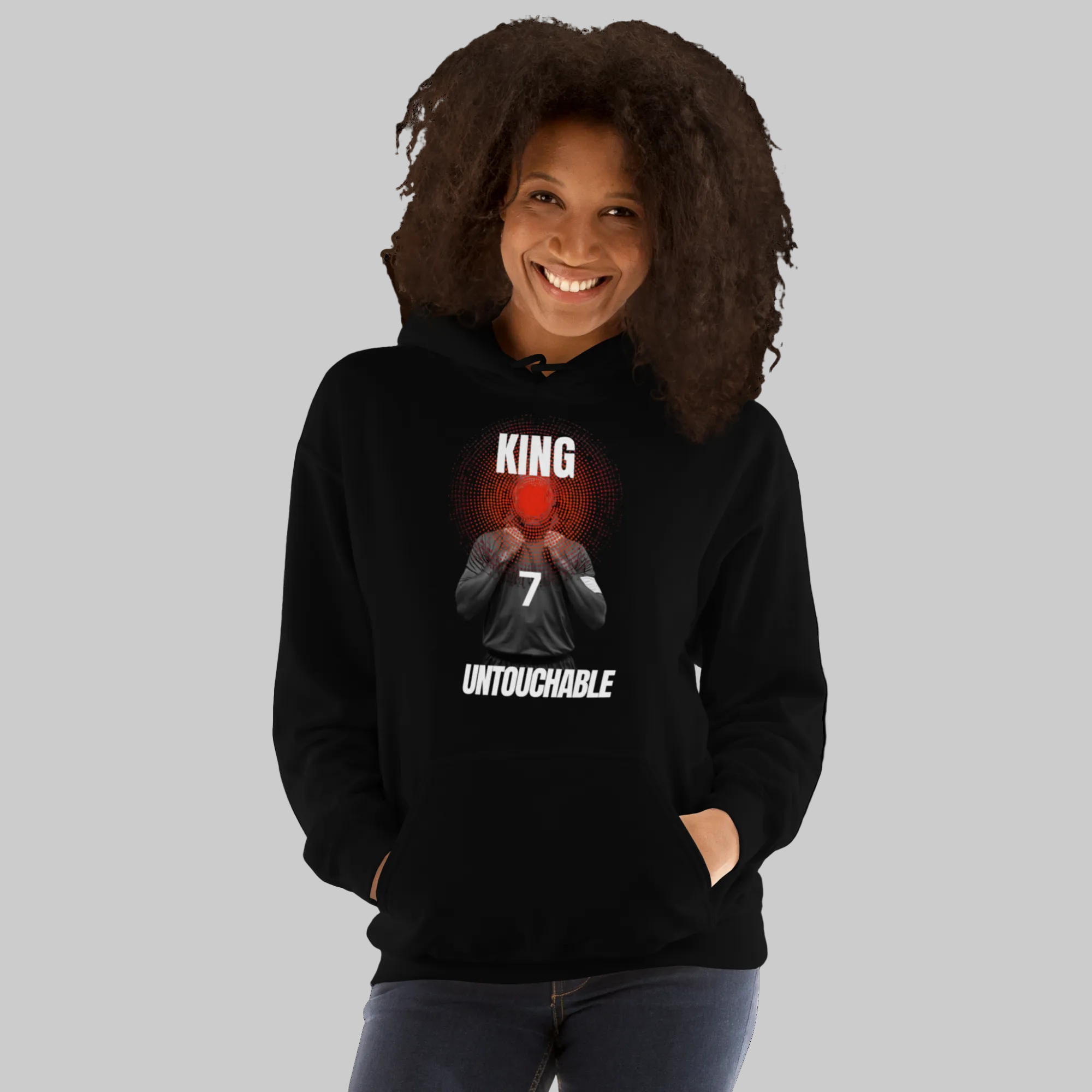Eric Cantona Tribute Hoodie - Celebrate the Legend with the BANNED. THEN UNTOUCHABLE Eric Cantona Tribute Shirt