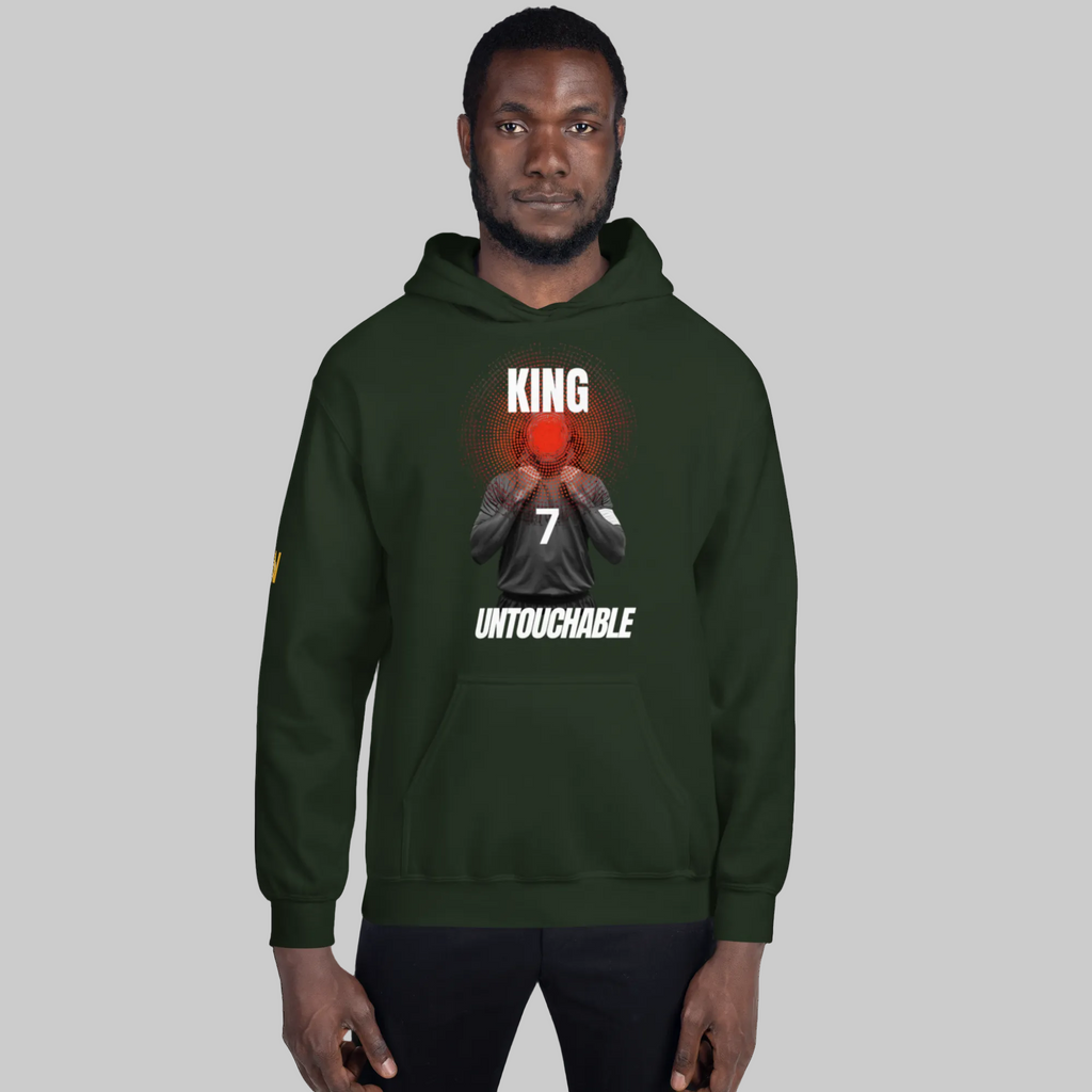 Eric Cantona Tribute Hoodie - Celebrate the Legend with the BANNED. THEN UNTOUCHABLE Eric Cantona Tribute Shirt