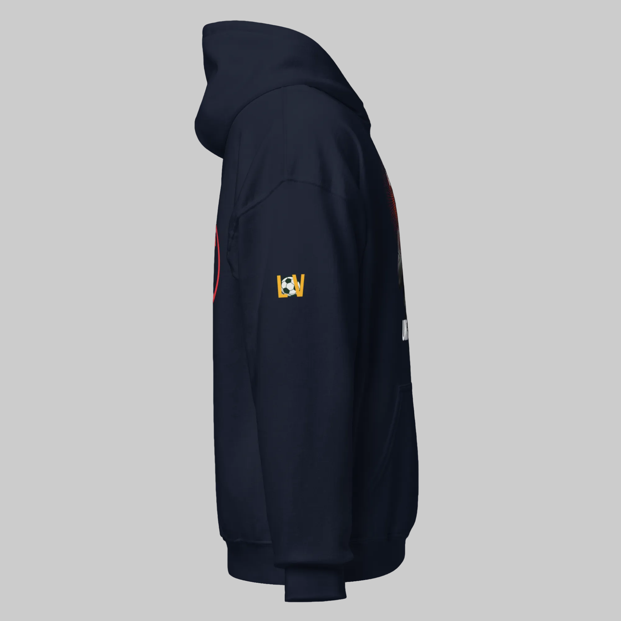 Eric Cantona Tribute Hoodie - Celebrate the Legend with the BANNED. THEN UNTOUCHABLE Eric Cantona Tribute Shirt