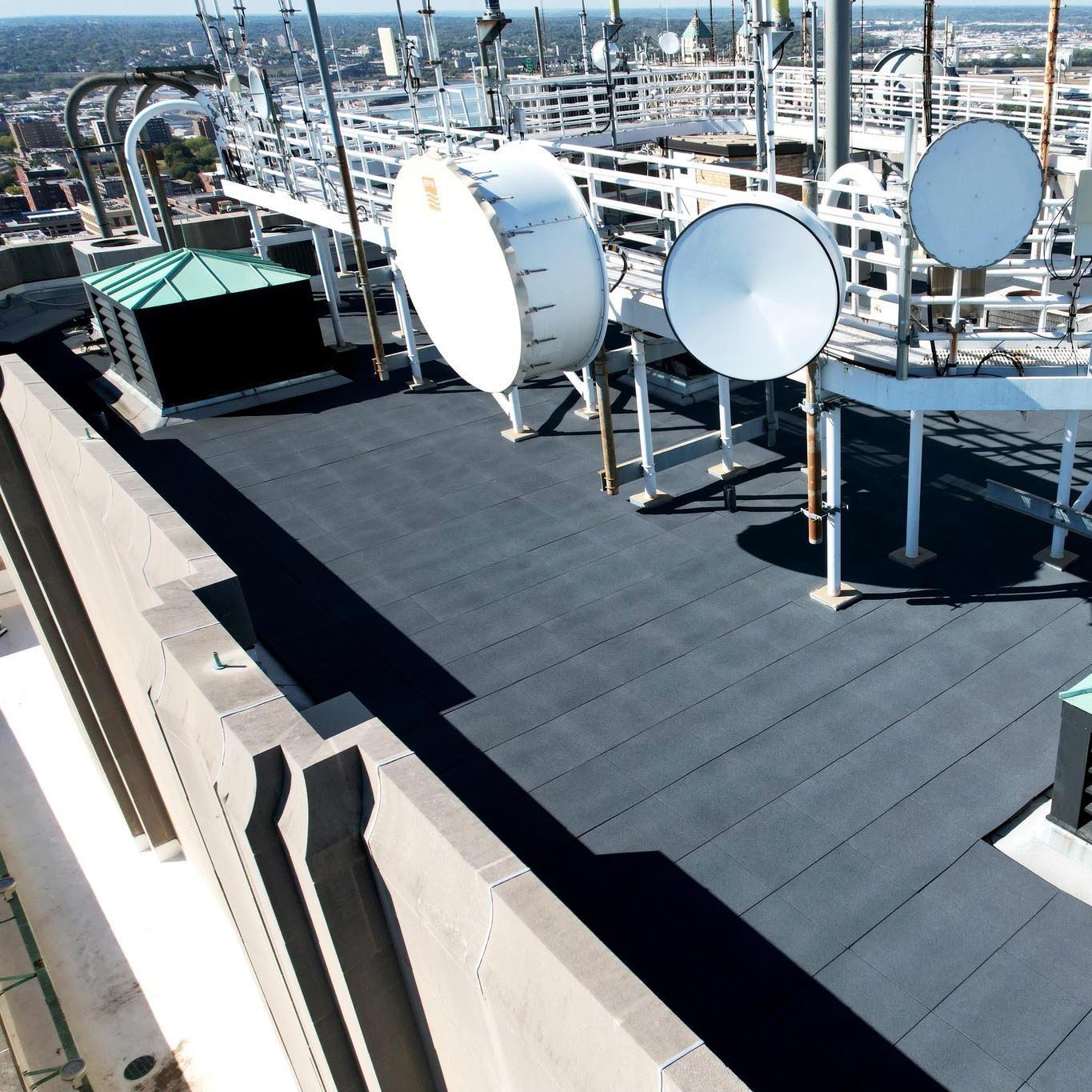 30mm Rubber Roofing Tiles