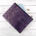 Vegan Leather Large Clutch Bag