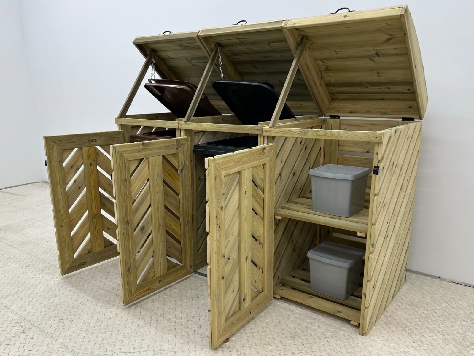 VerdiBin Wheelie Bin Storage Unit