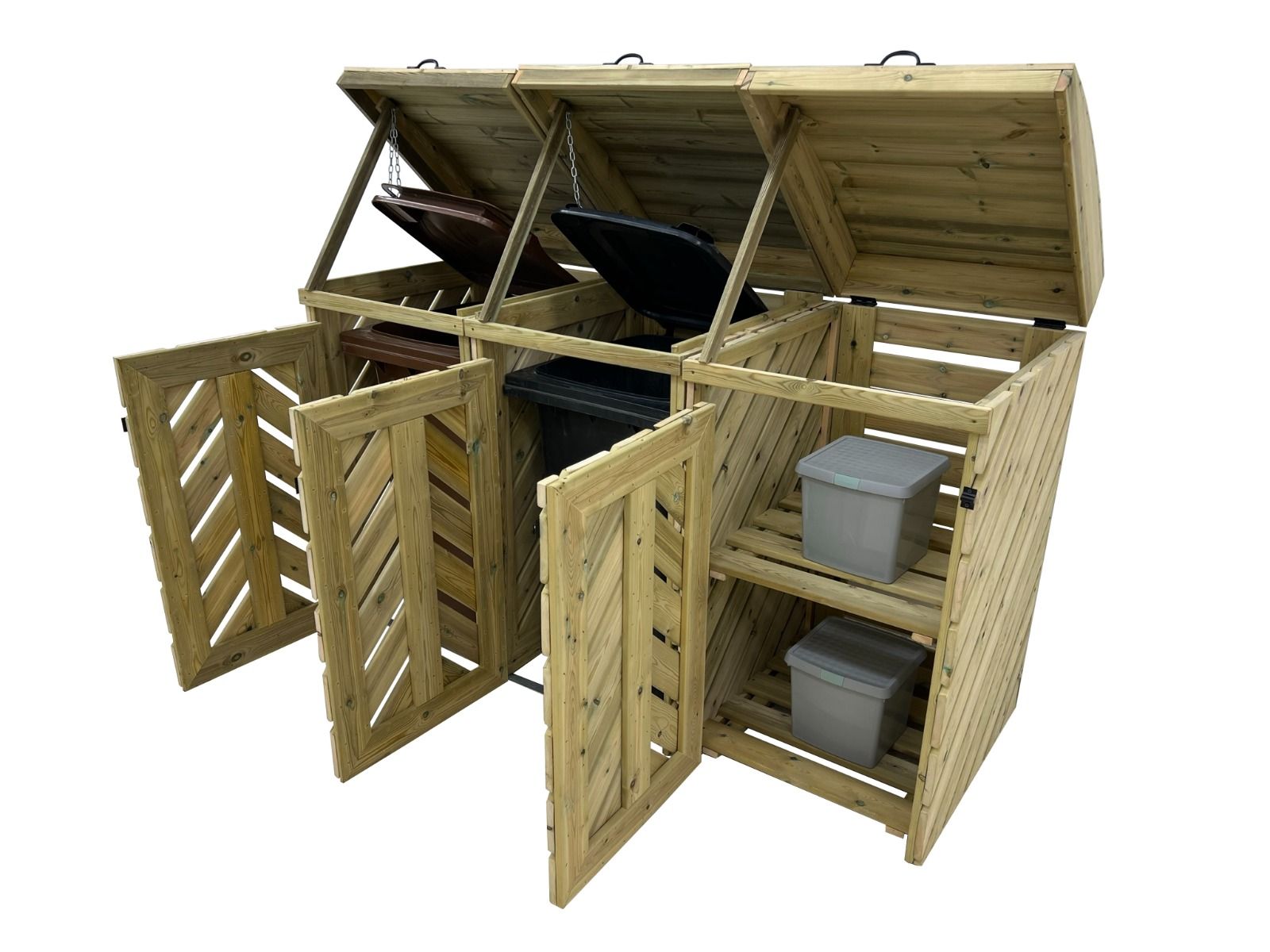 VerdiBin Wheelie Bin Storage Unit