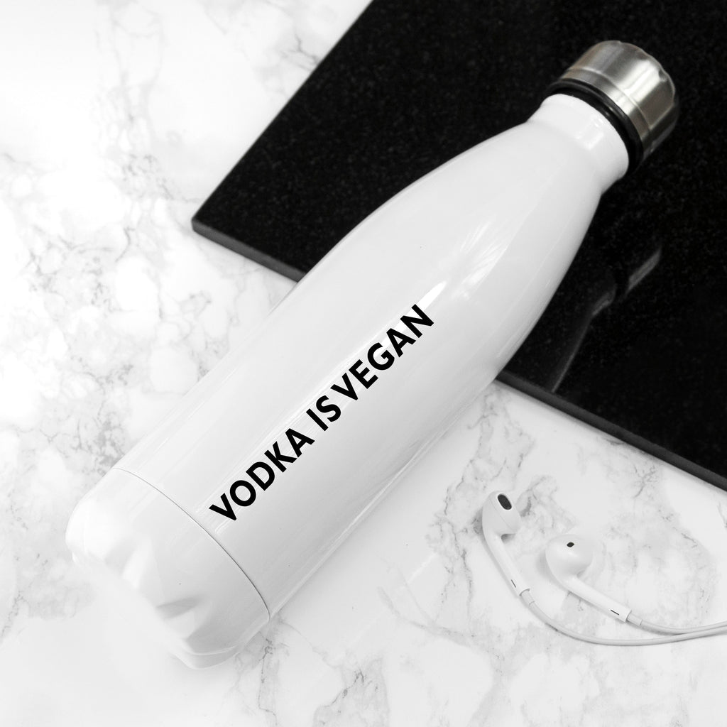 Vodka Is Vegan - Mouthy Water Bottle