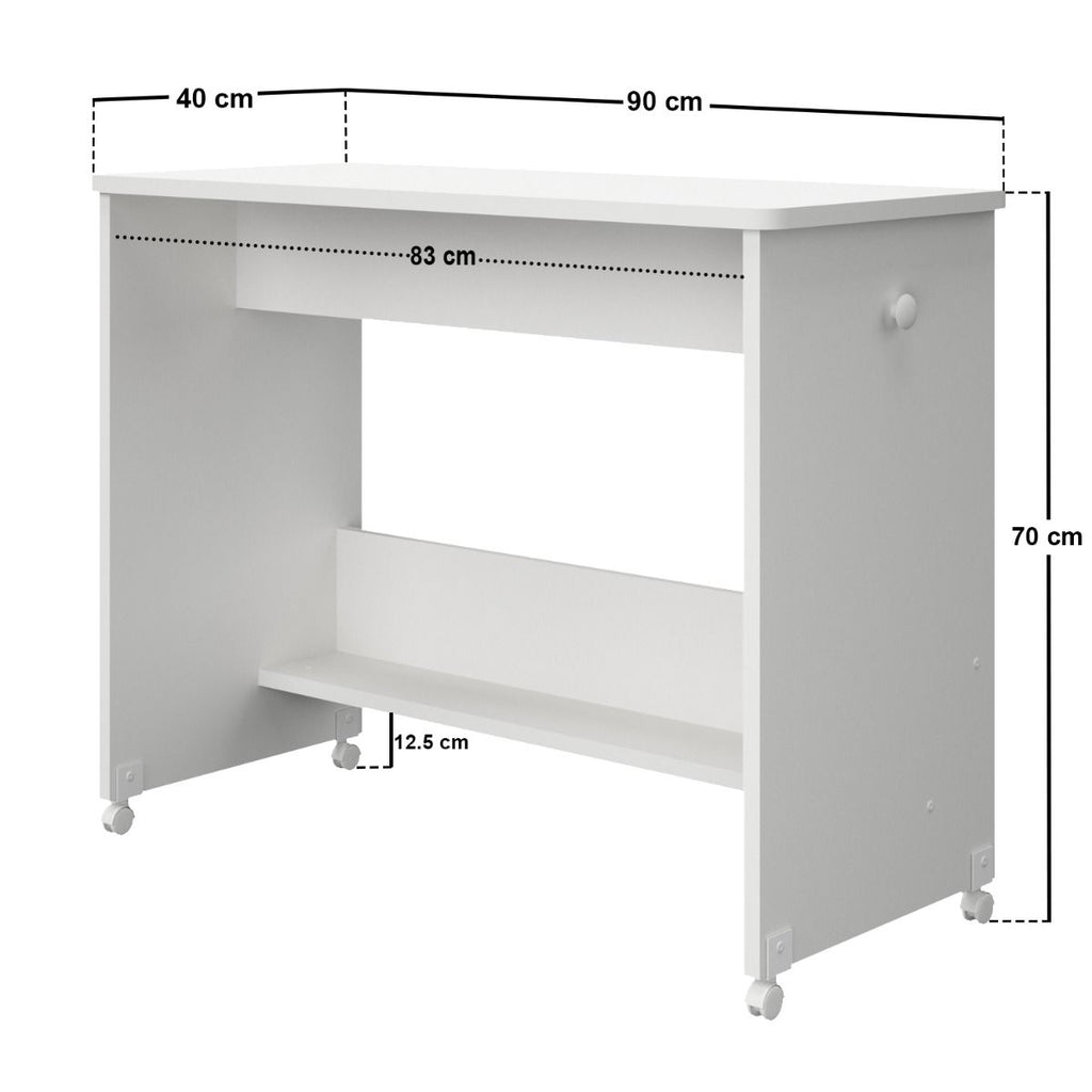 Flair Wizard Junior High Sleeper Workstation White