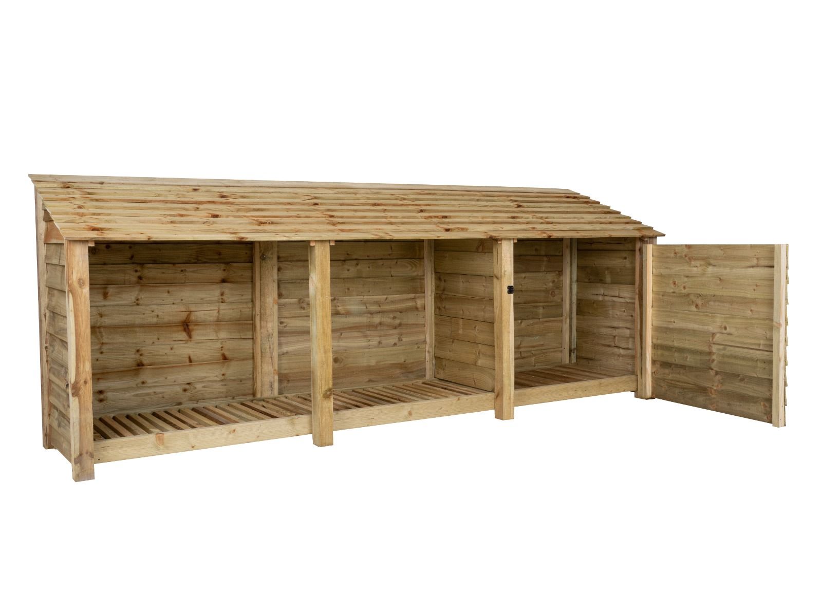 Wooden Garden Tool Storage W-335cm, H-126cm or 180cm, D-88cm