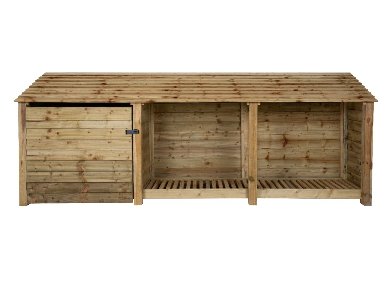 Wooden Garden Tool Storage W-335cm, H-126cm or 180cm, D-88cm