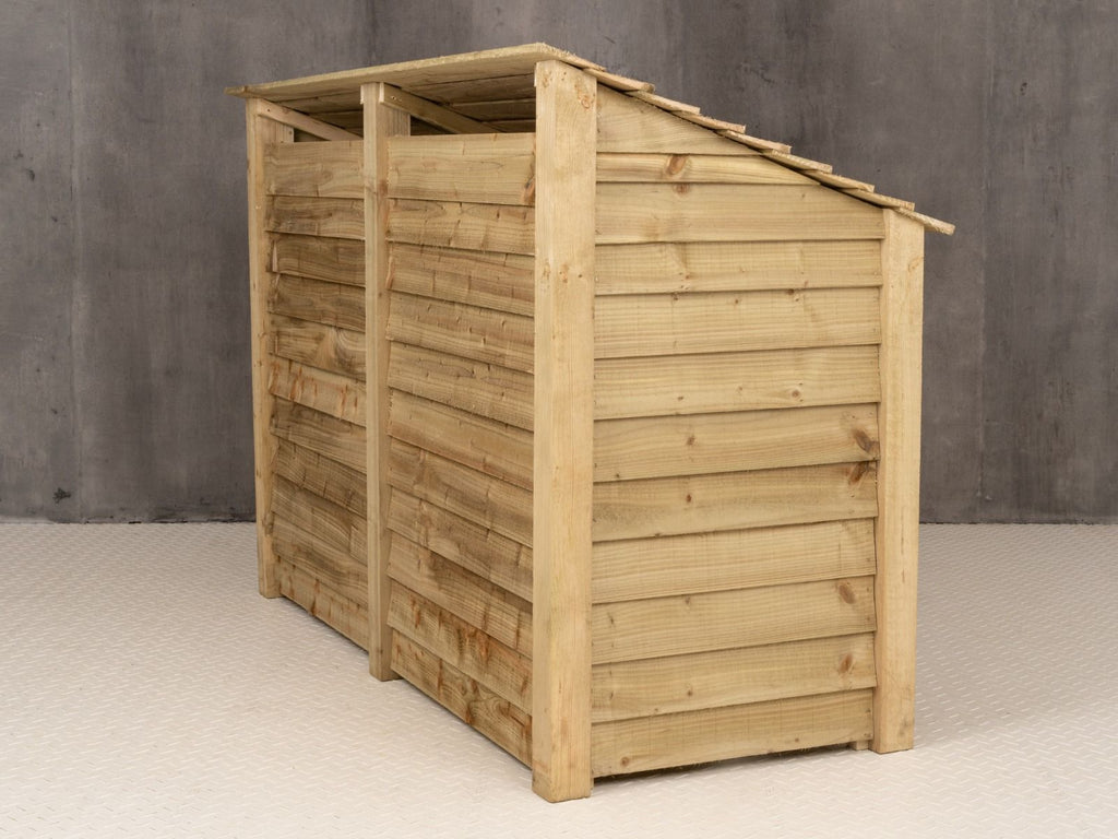 Wooden Garden Tool Storage with Shelf W-187cm, H-126cm or 180cm, D-88cm