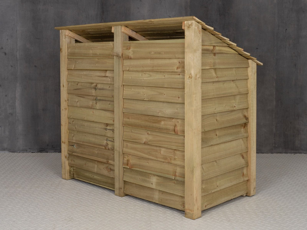Wooden Garden Tool Storage with Shelf W-146cm, H-126cm or 180cm, D-88cm