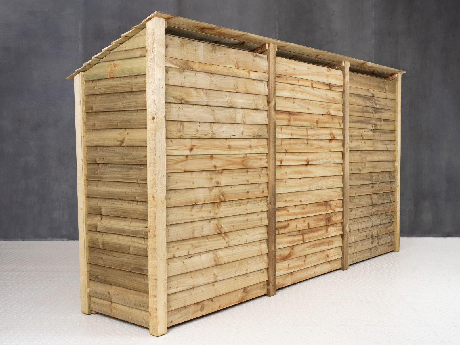 Wooden Garden Tool Storage W-335cm, H-126cm or 180cm, D-88cm