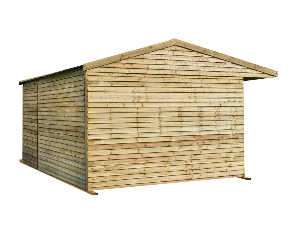 18ft x 12ft Field Shelter with Storage/Tack Feed Room V.4