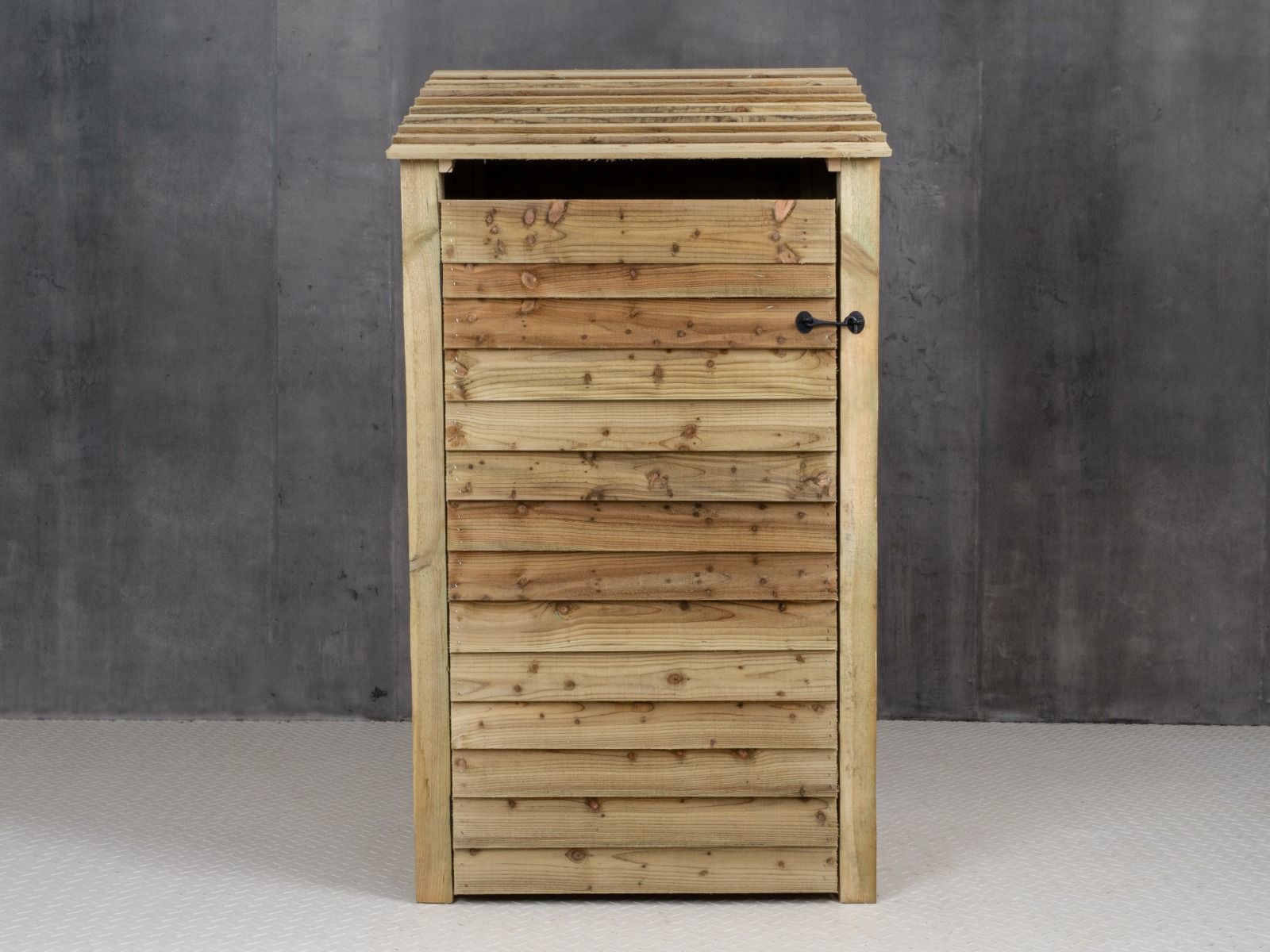 Wooden Log Store with Door W-99cm, H-126cm Or 180cm, D-88cm