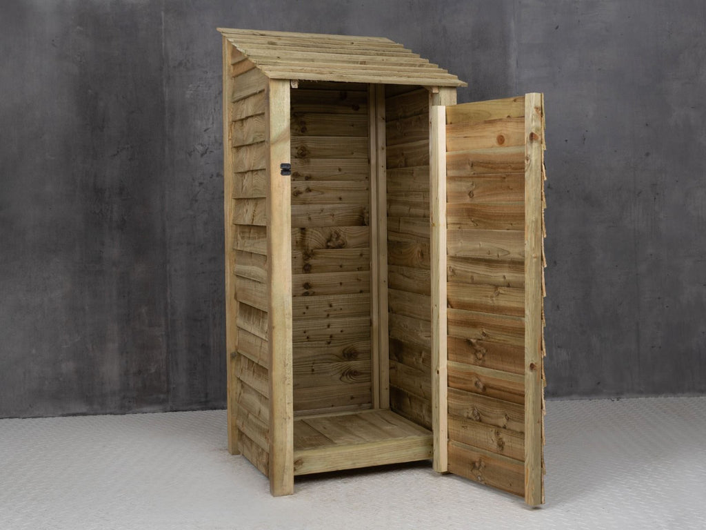 Wooden Garden Tool Storage W-79cm, H-126cm or 180cm, D-88cm