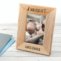 Personalised Wordsworth Collection Mr. Fix-it Engraved Photo Frame