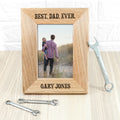 Personalised Personalised Oak Photo Frame