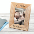 Personalised Personalised Oak Photo Frame