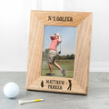 Personalised Wordsworth Collection Top Golfer Engraved Photo Frame