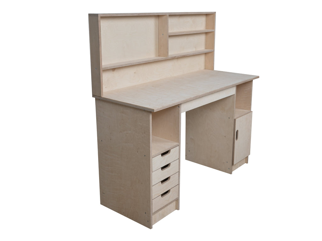 Multi-purpose wooden workbench, storage cabinet Olympus-1