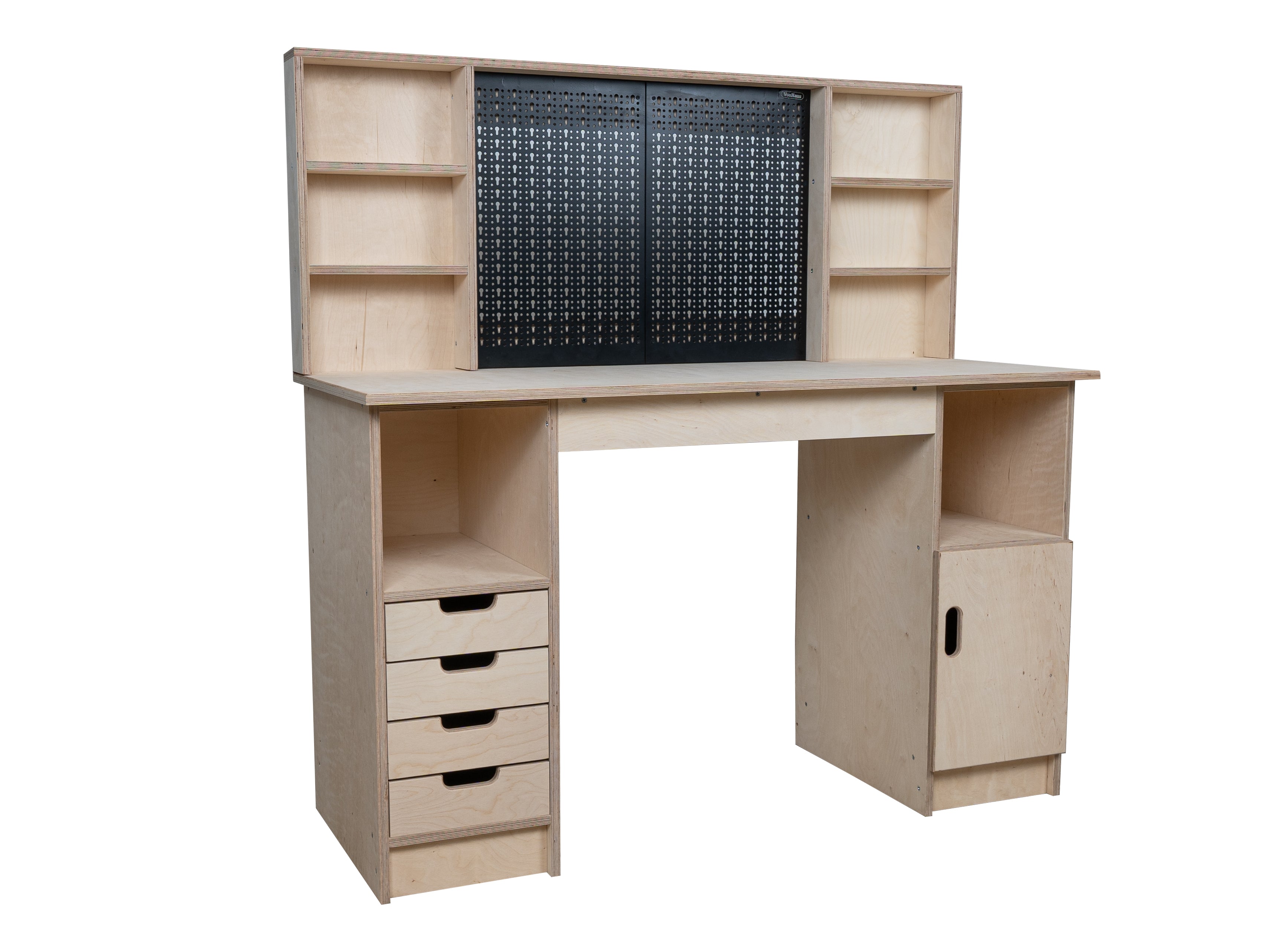 Multi-purpose wooden workbench, storage cabinet Olympus-1
